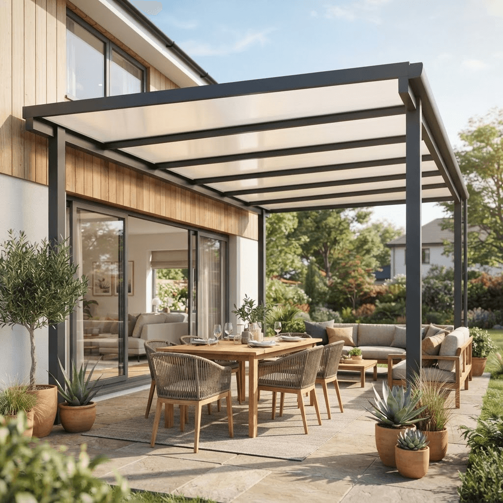 Residential Polycarbonate Patio